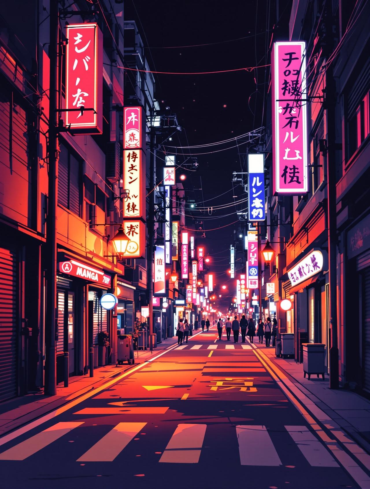 歪歪漫画在线观看官网免费作品《霓虹之下》封面