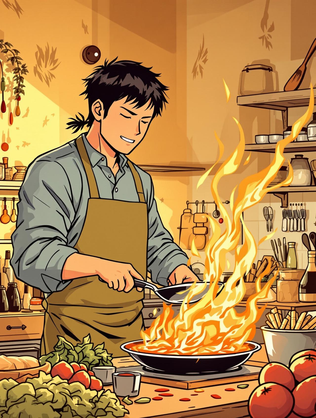 歪歪漫画在线观看官网免费作品《厨神之路》封面